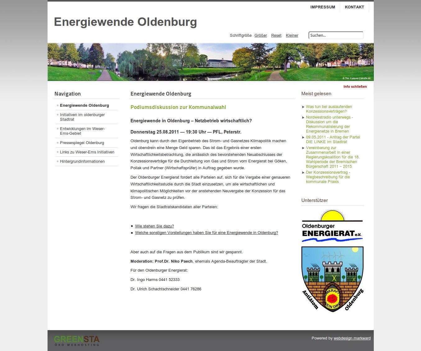 Energiewende Oldenburg