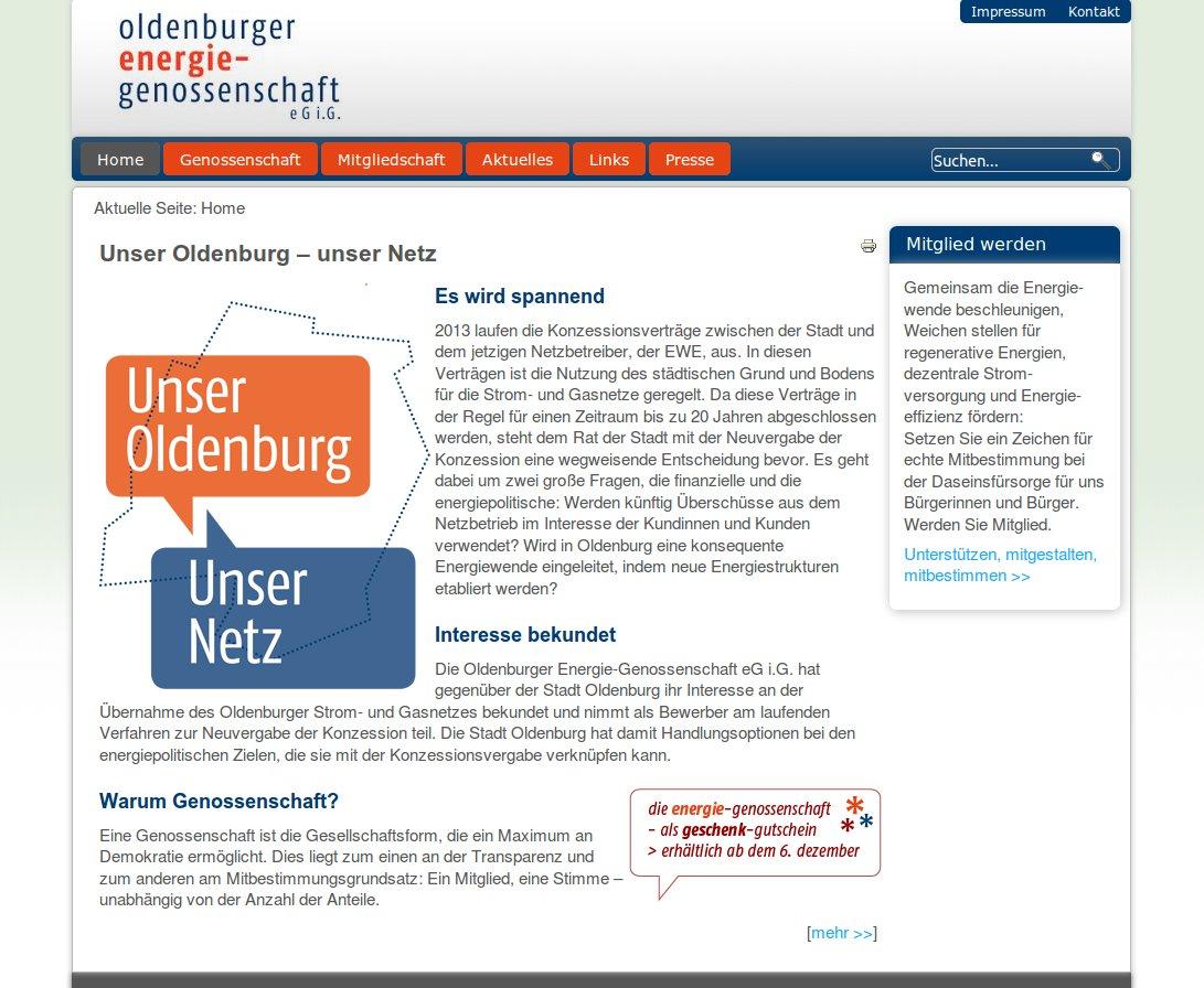 Olegeno Oldenburger Energie-Genossenschaft eG